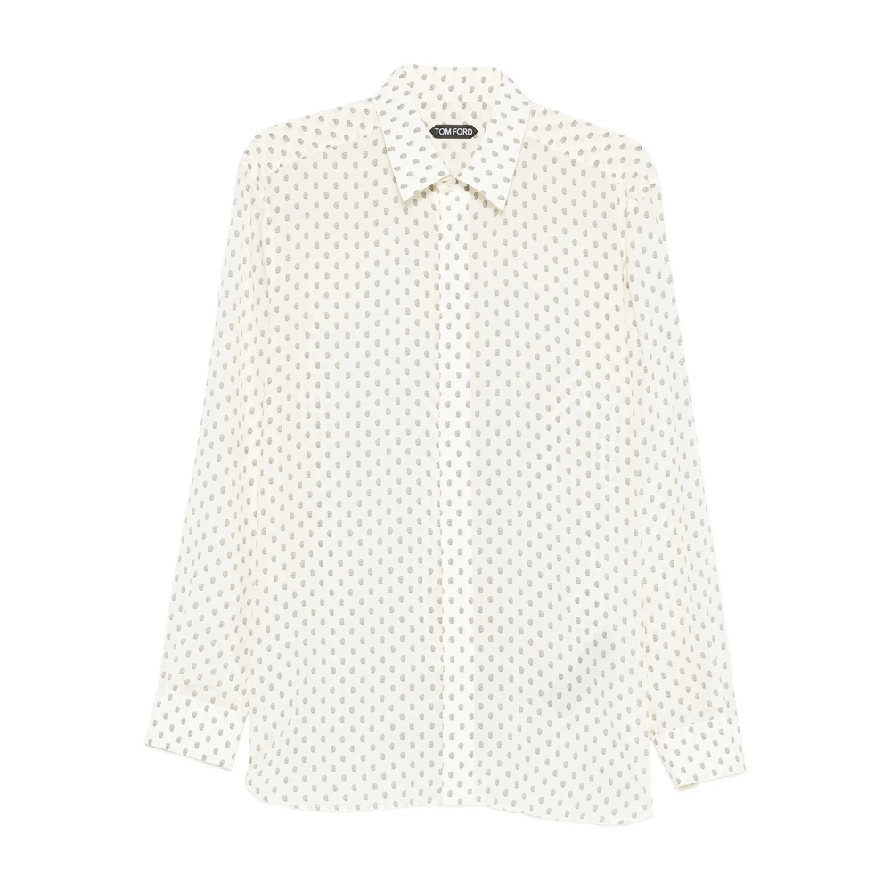 [Tom Ford] Shirts Long Sleeve SS26 FMS082 HRN004 WUC