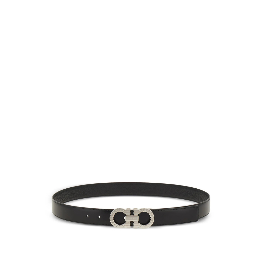 [Ferragamo] Belt SS26 670669 0791153- NERO
