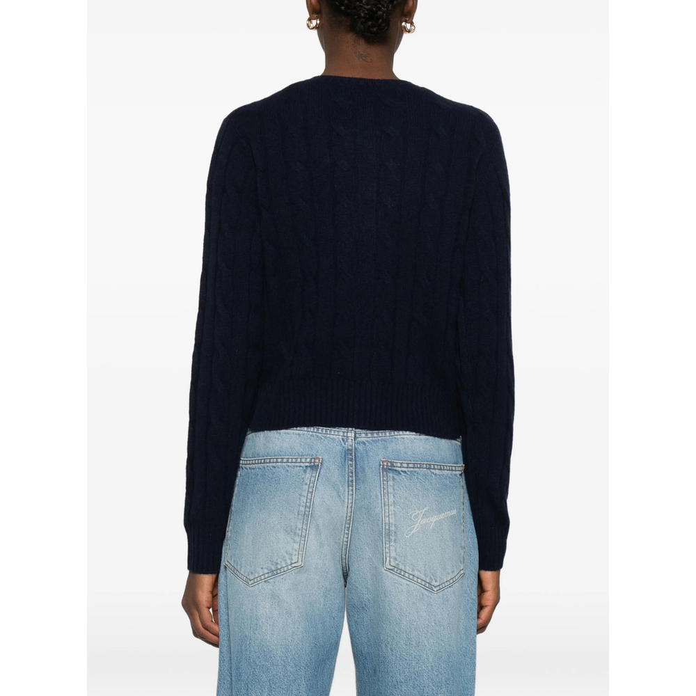 [SPORTY & RICH] Cardigan SS26 CA00365302BL  DKNAV