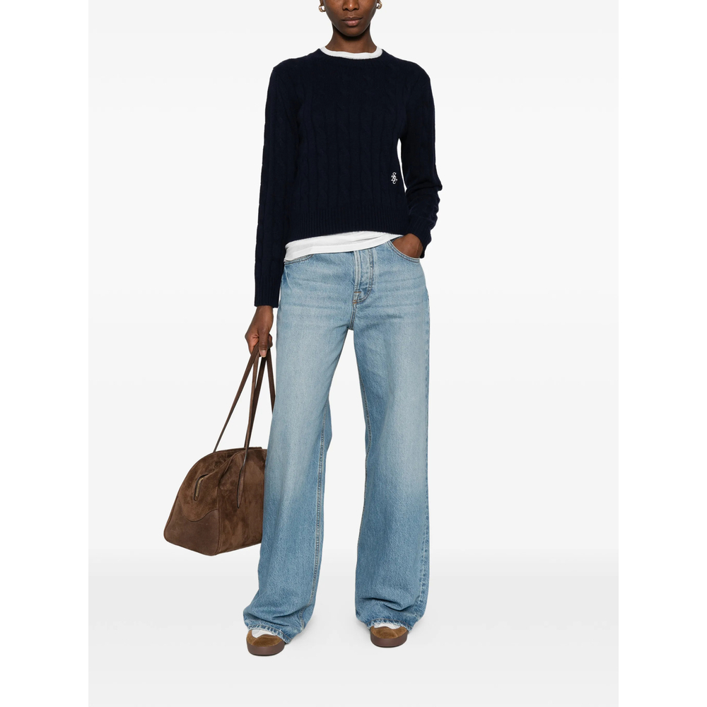 [SPORTY & RICH] Knitwear SS26 WS06665302BL  DKNAV