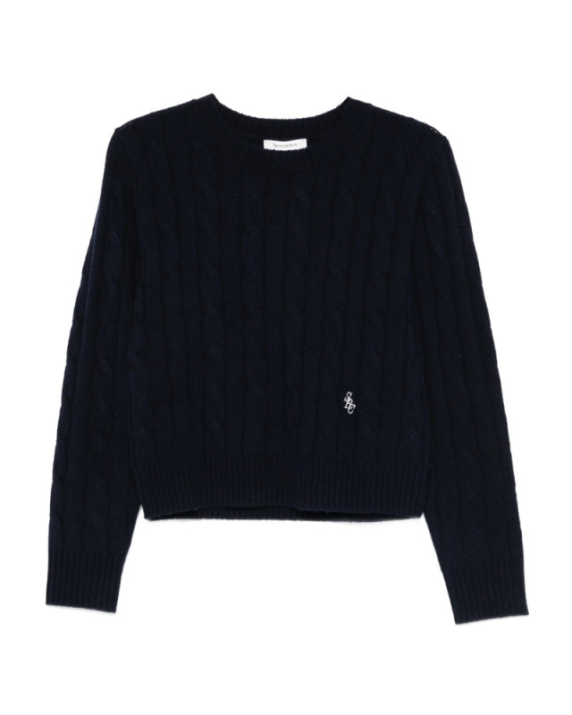 [SPORTY & RICH] Knitwear SS26 WS06665302BL  DKNAV