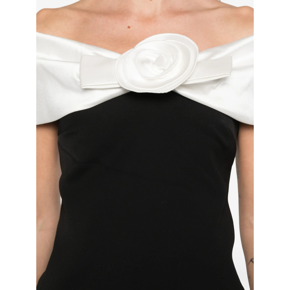 [Self-portrait] Sleeveless dress SS26 RS26-180S-B  BLACK
