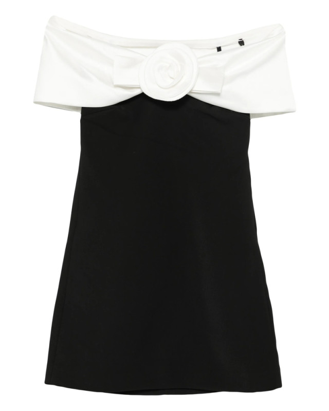 [Self-portrait] Sleeveless dress SS26 RS26-180S-B  BLACK