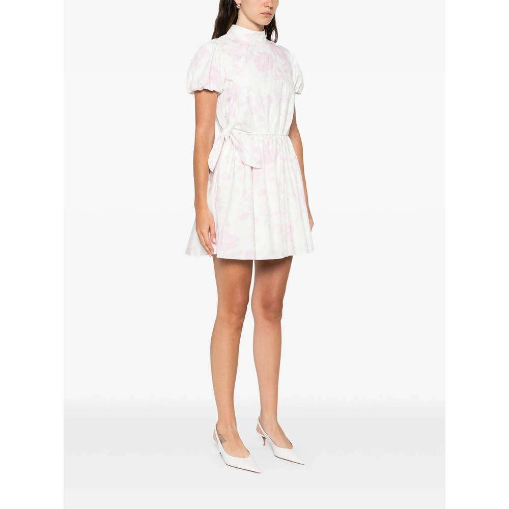 [Self-portrait] Short sleeve dress SS26 RS26-552SA-P  PINK