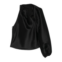 [Self-portrait] T-shirts Long Sleeve SS26 RS26-207T-B  BLACK