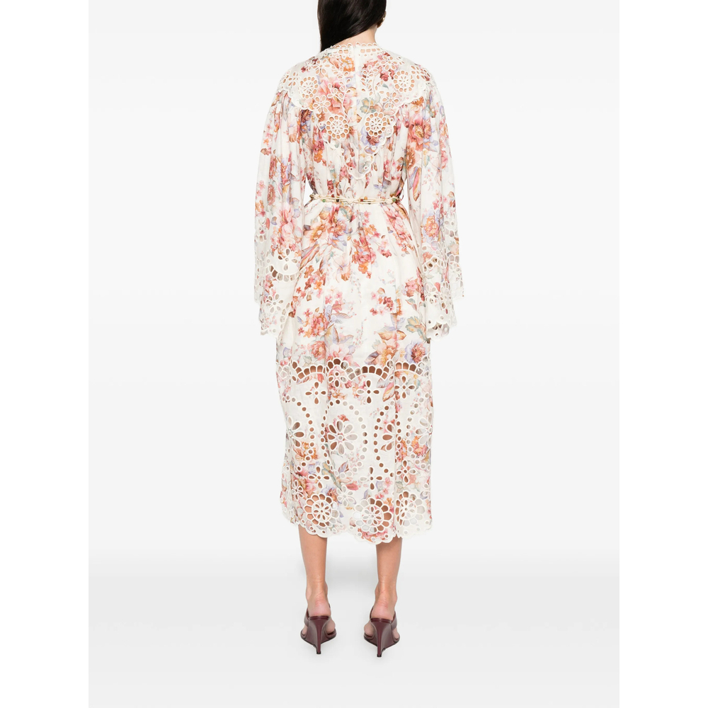 [Zimmermann] Long sleeve dress SS26 5801DRS261  IVORY