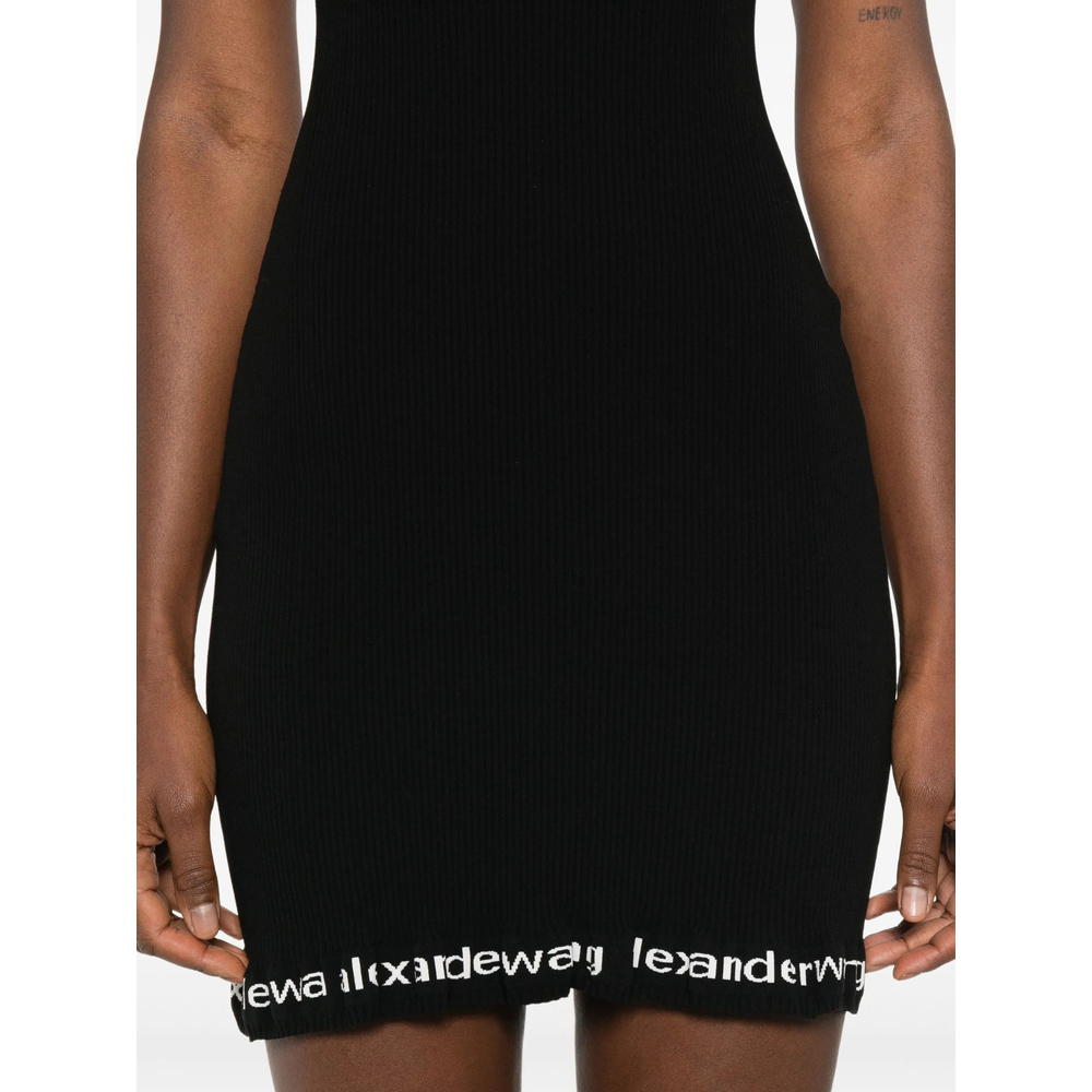 [ALEXANDER WANG] Short sleeve dress SS26 4KC1266045  001