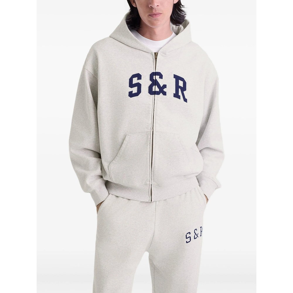 [SPORTY & RICH] Hoodie SS26 ST08864082GY  HEGRE
