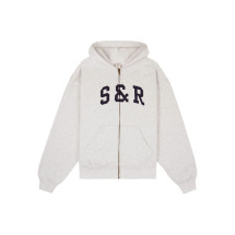 [SPORTY & RICH] Hoodie SS26 ST08864082GY  HEGRE