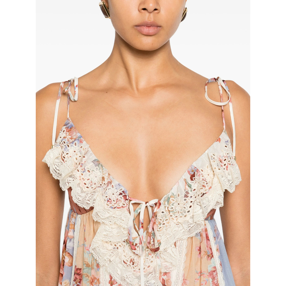 [Zimmermann] Sleeveless dress SS26 5771DRS261  SPLIC