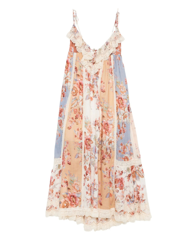 [Zimmermann] Sleeveless dress SS26 5771DRS261  SPLIC