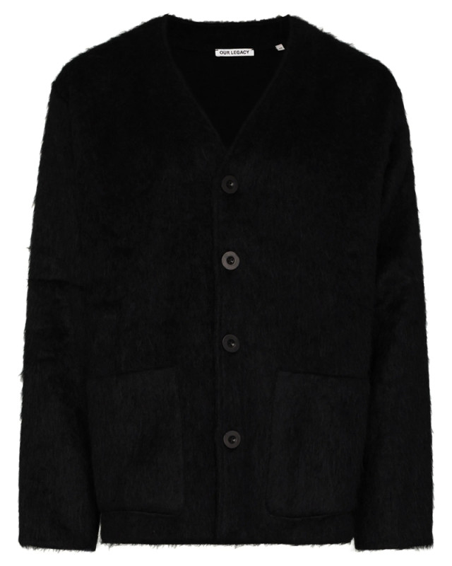 [Our Legacy] Cardigan FW26 M4206CBM  BLACK