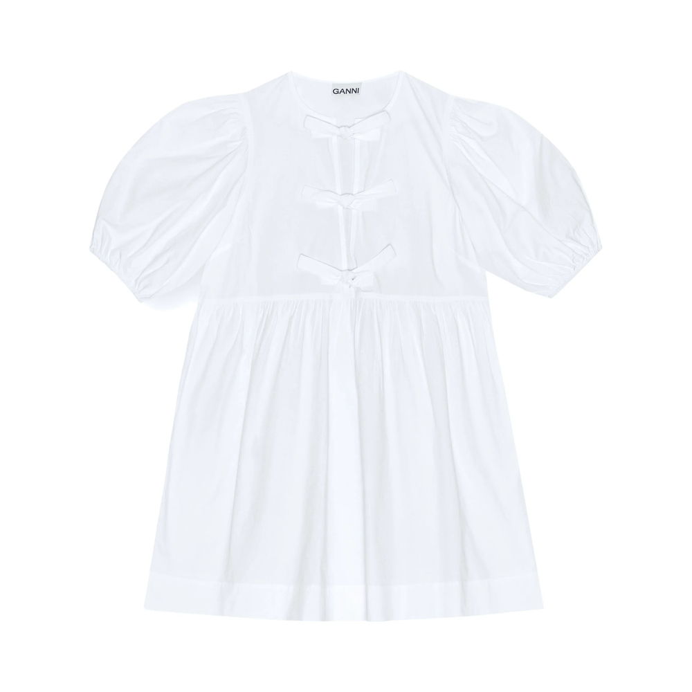 [GANNI] Short sleeve dress SS26 F9170  151