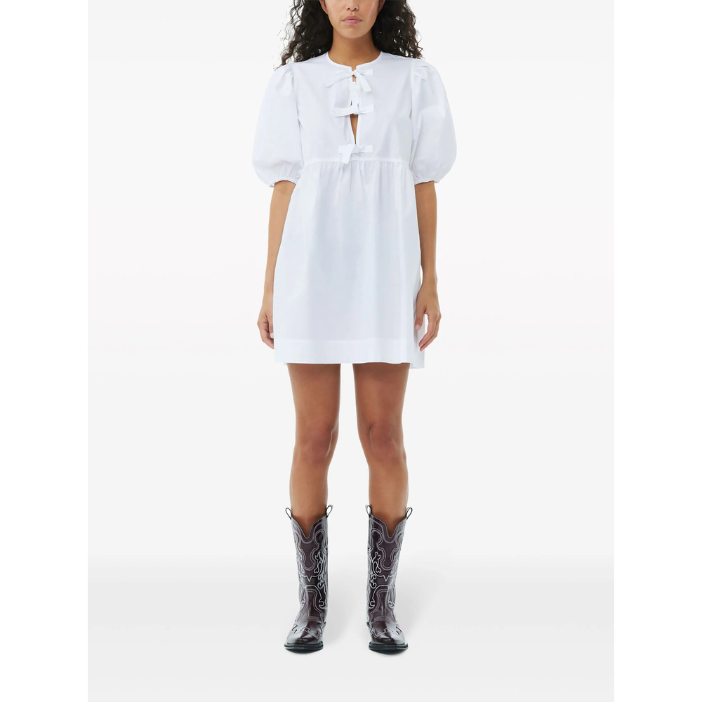 [GANNI] Short sleeve dress SS26 F9170  151