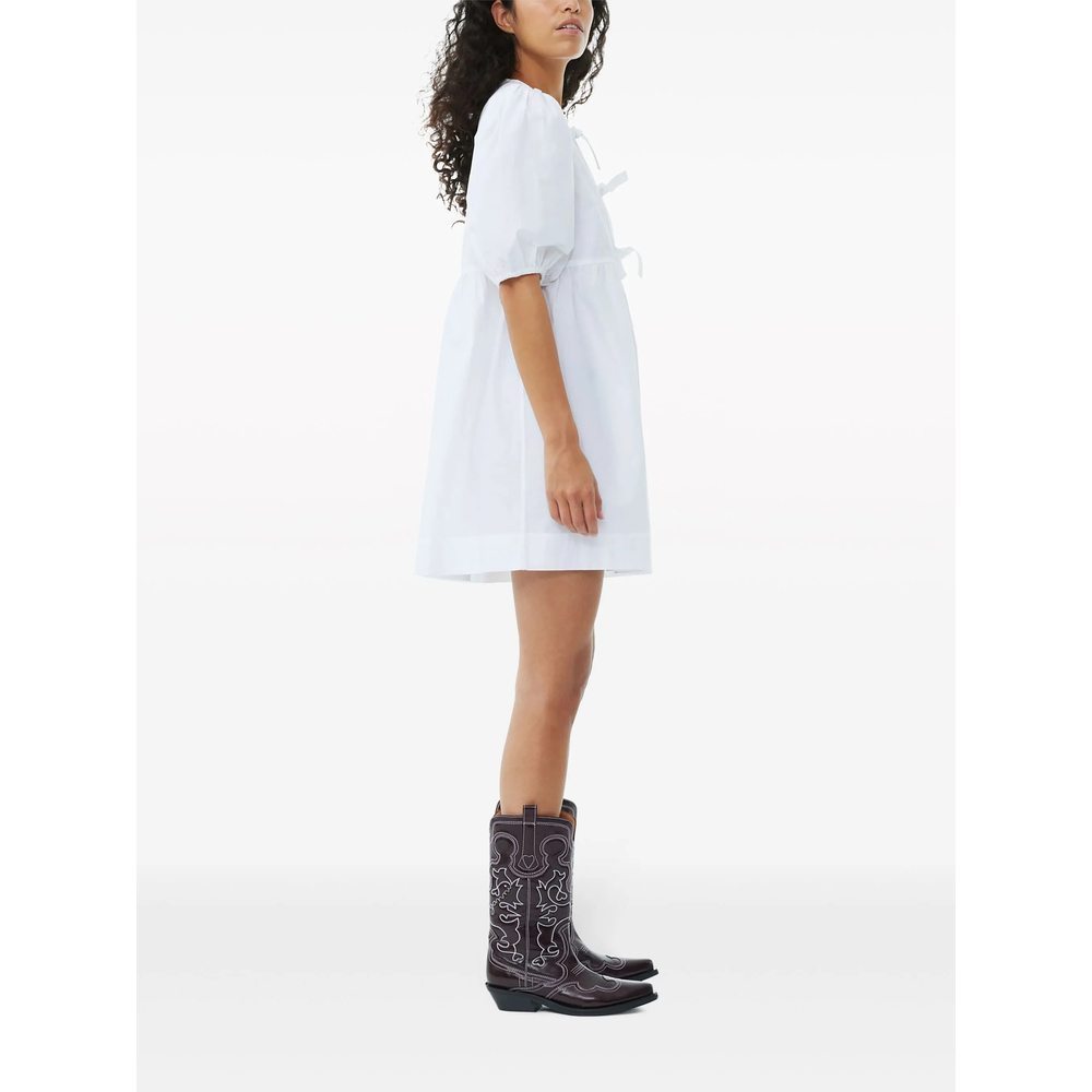 [GANNI] Short sleeve dress SS26 F9170  151