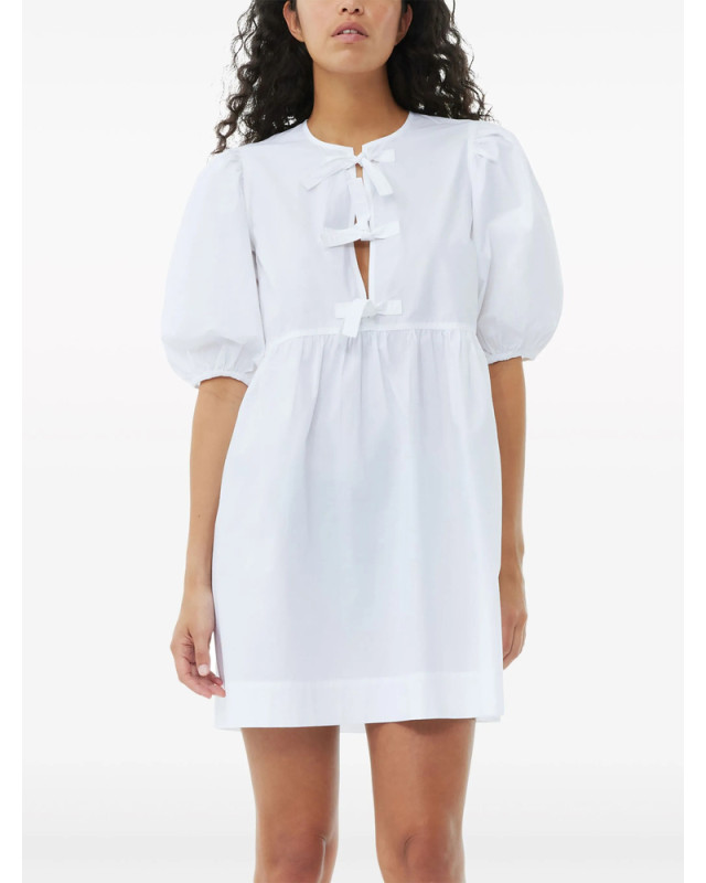 [GANNI] Short sleeve dress SS26 F9170  151