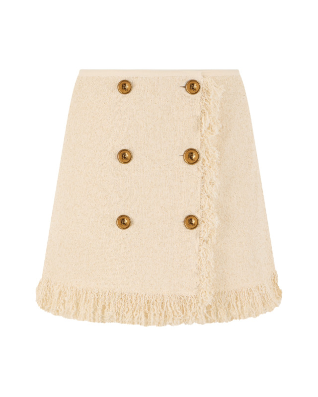 [ELISABETTA FRANCHI] Mini skirt SS26 GK32R_193