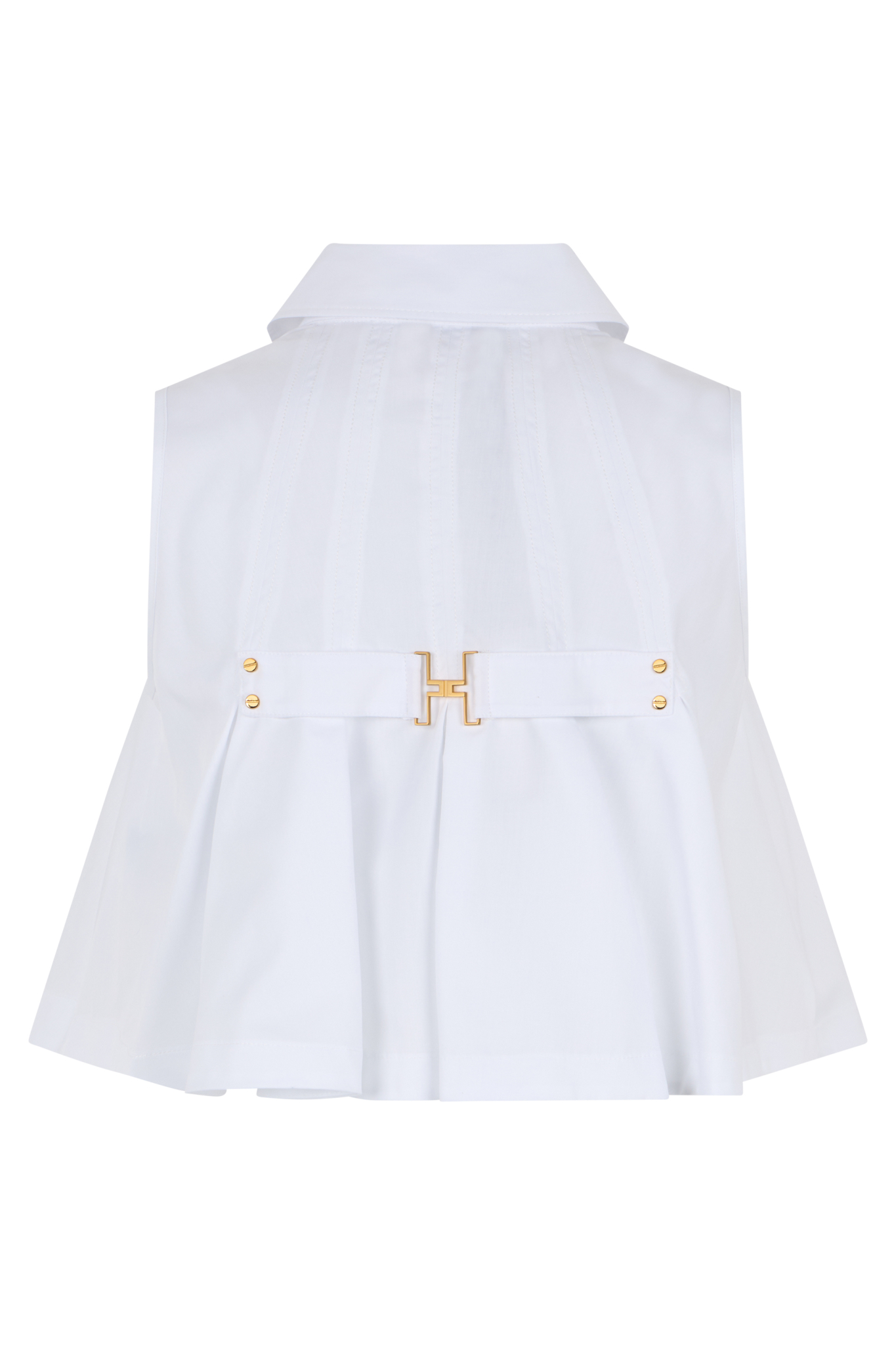 [ELISABETTA FRANCHI] Shirts Sleeveless SS26 CA163_100