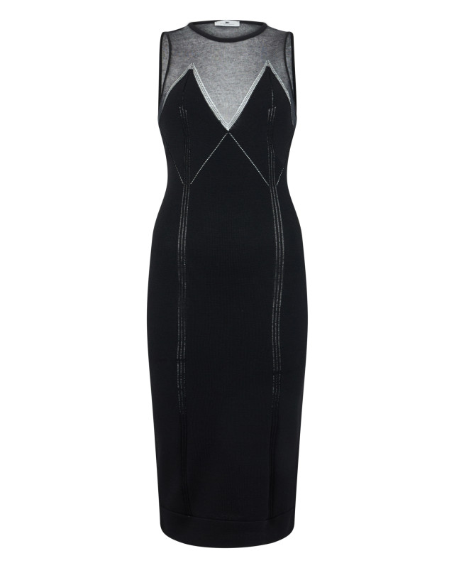 [ELISABETTA FRANCHI] Sleeveless dress SS26 AM91Q61E2_110