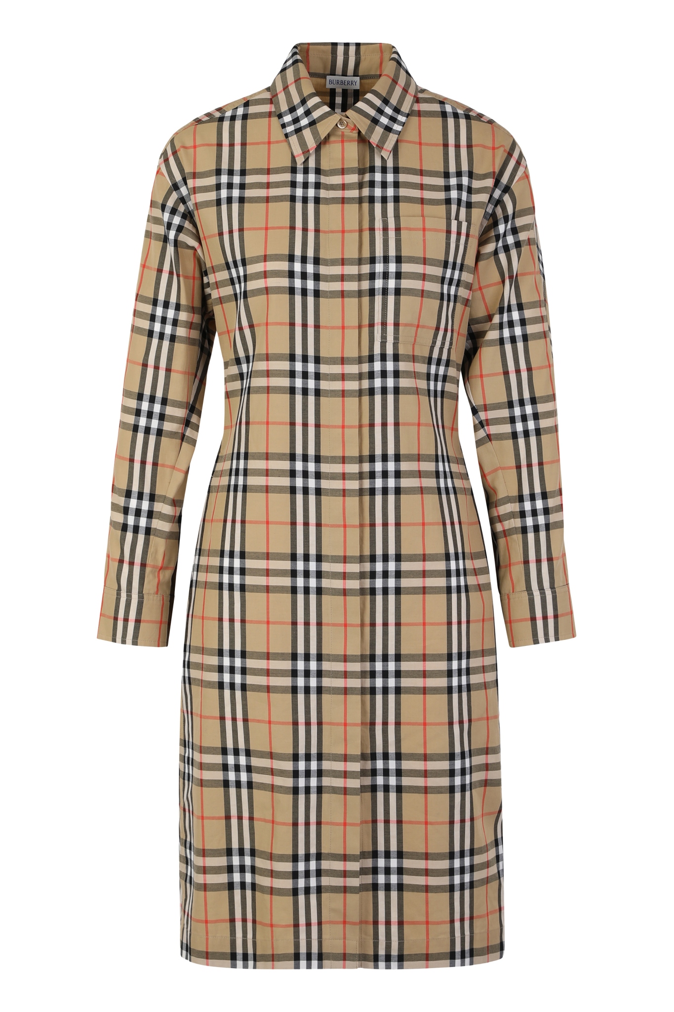 [Burberry] Long sleeve dress SS26 8118880171508_B9368