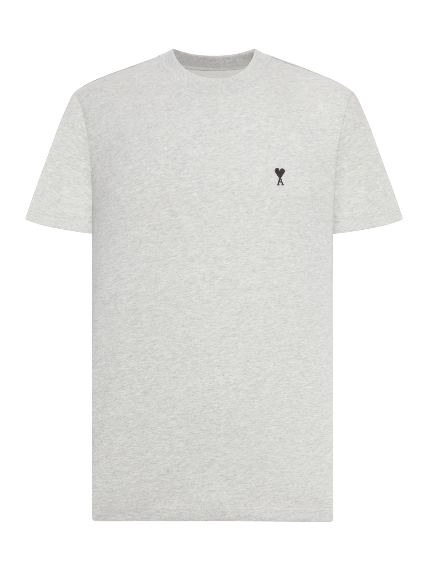 [Ami Paris] T-shirts Short Sleeve FW26 HTS3467240951 GRIS CENDRE CHINE