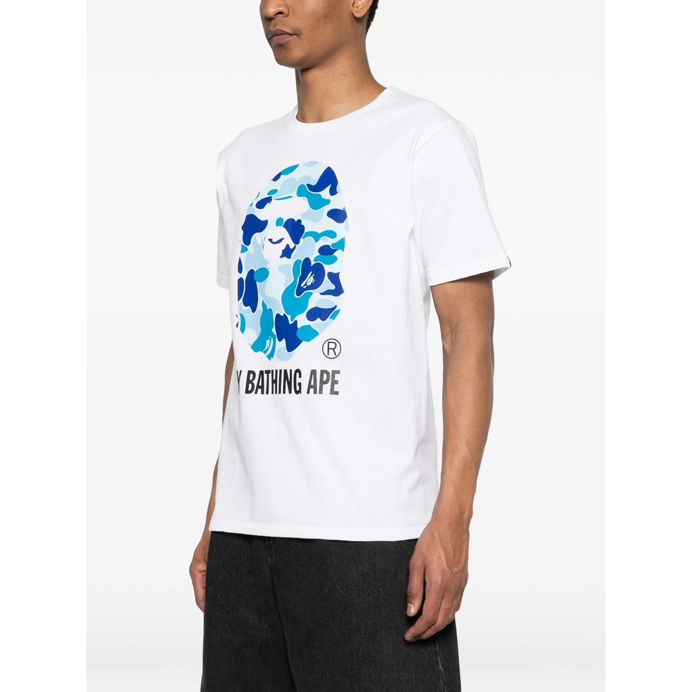 [A BATHING APE] T-shirts Short Sleeve SS26 001TEM301005M  WHXBL