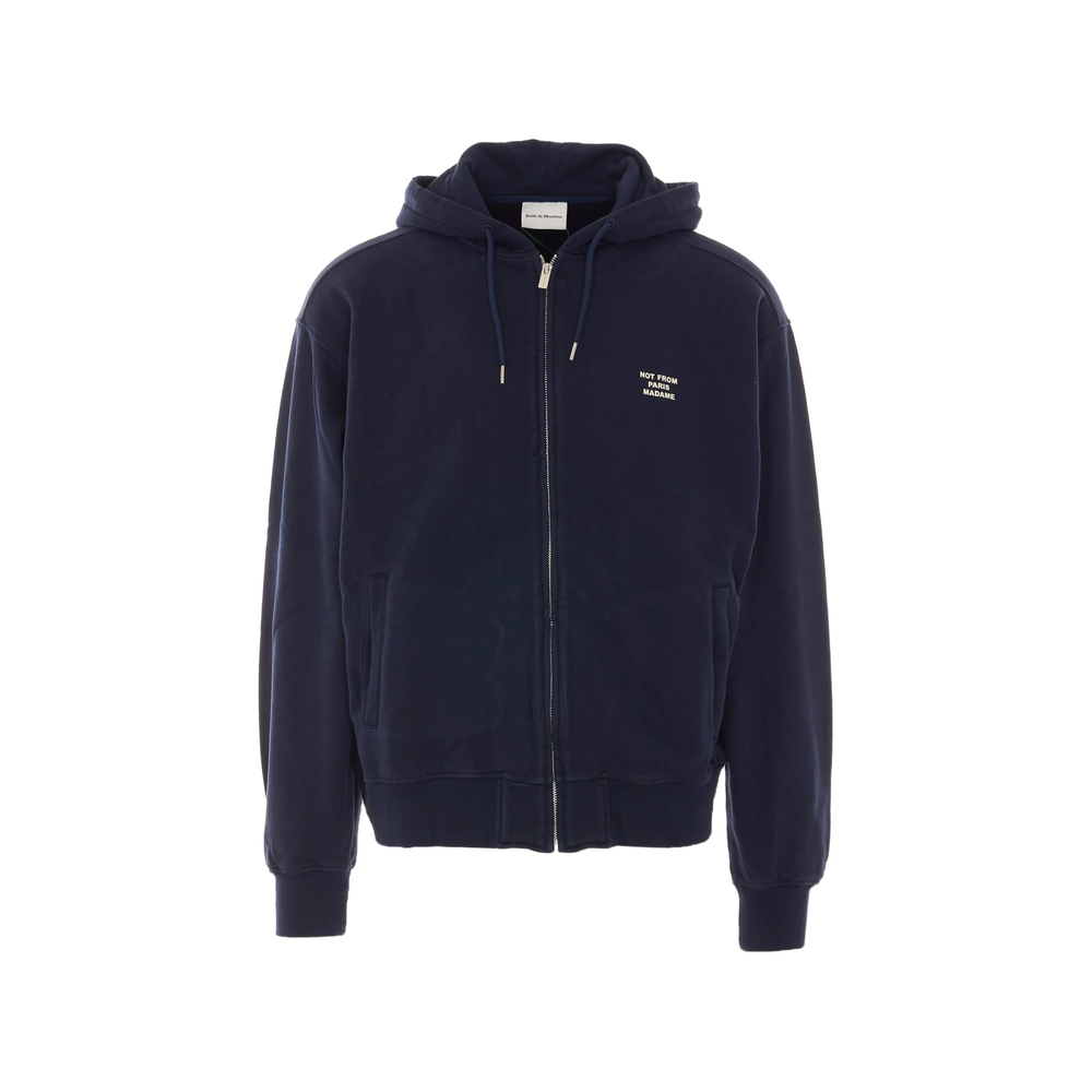 [DROLE DE MONSIEUR] Hoodie FW26 PERM-HO207 CO312 NAVY