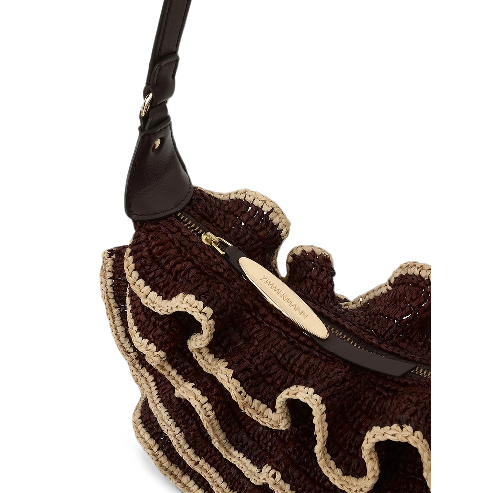 [Zimmermann] Shoulder bag SS26 7721XS26A2  CHOCO