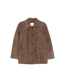 [S Max Mara] Leather Jacket FW26 SMMASTRALE 006F 001