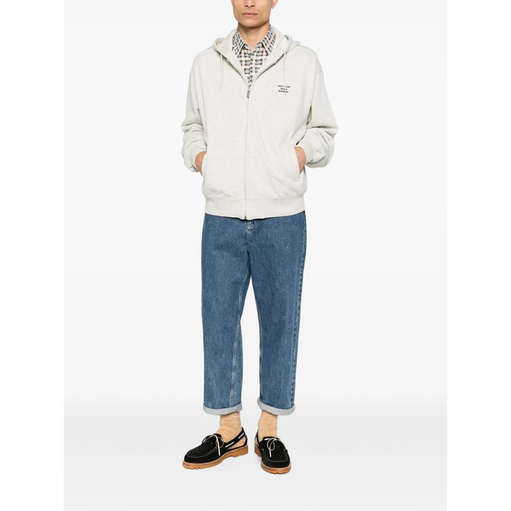 [DROLE DE MONSIEUR] Zip Up FW26 PERM-HO207 CO312 GREY