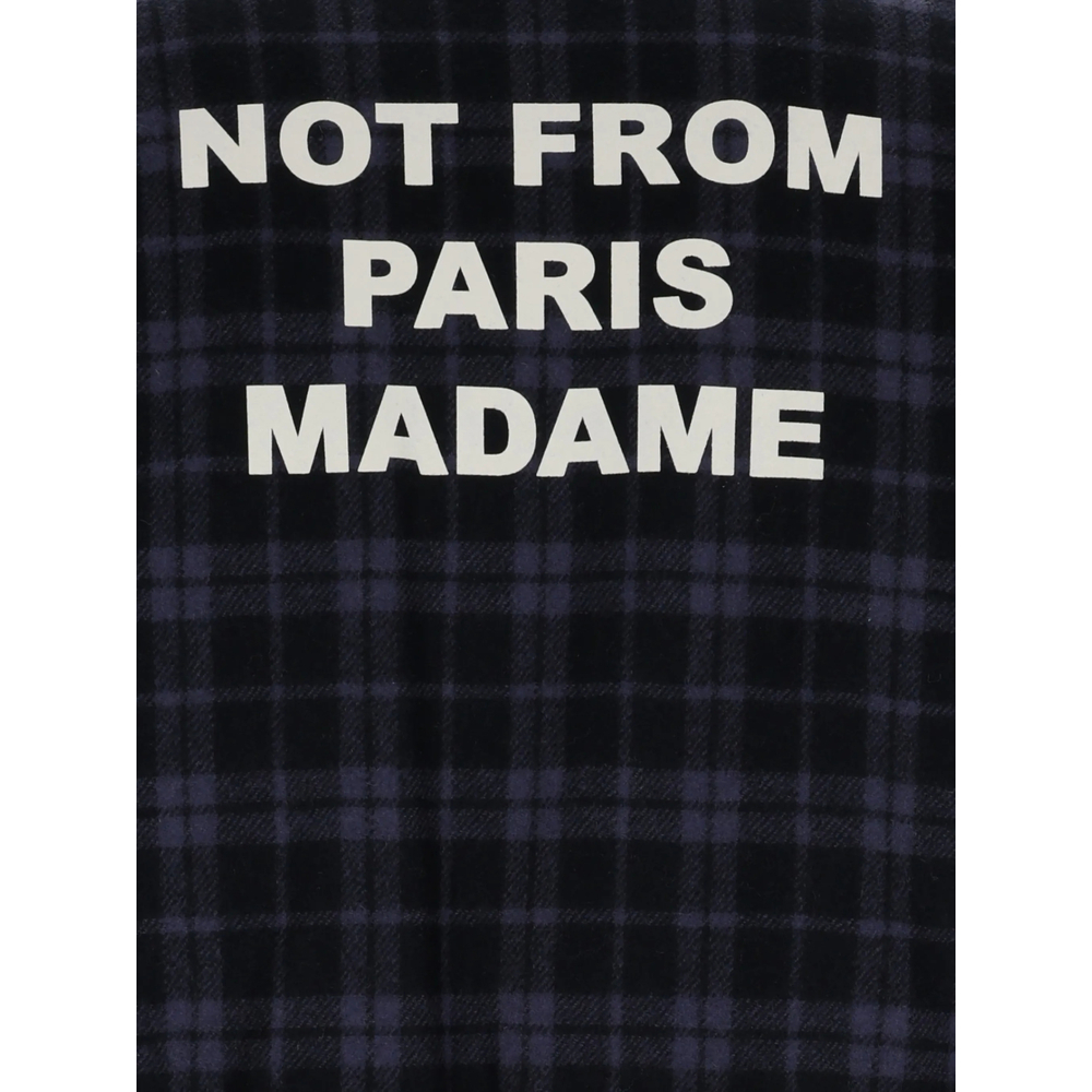 [DROLE DE MONSIEUR] Bomber Jacket FW26 PERM-JT287 WO050 NAVY