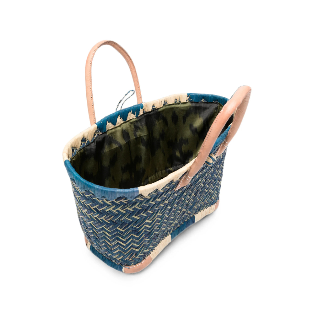 [THE NINA STUDIO] Tote bag SS26 CLOTILDE ROYAL MULTI