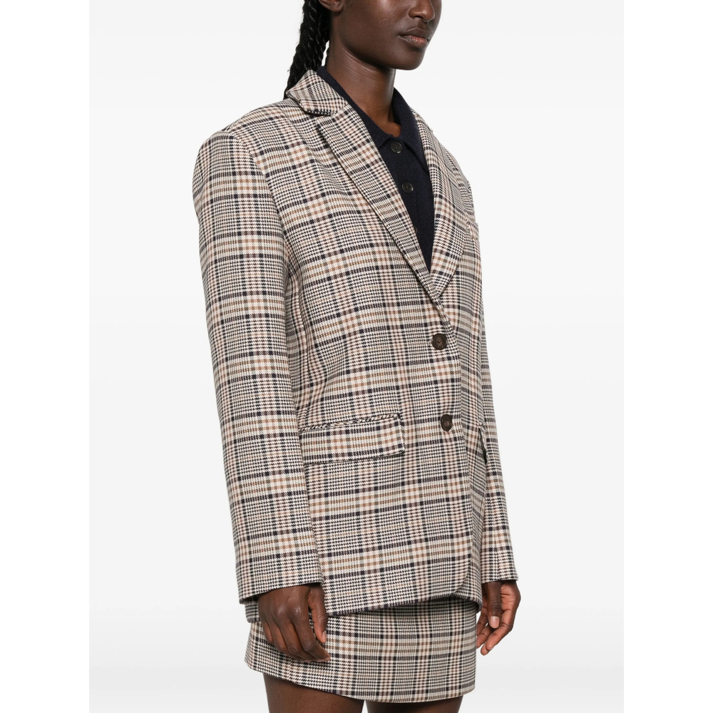 [Anine Bing] Casual Jacket FW26 A-01-12220  CHK01