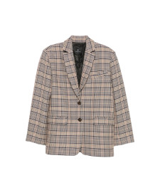 [Anine Bing] Casual Jacket FW26 A-01-12220  CHK01