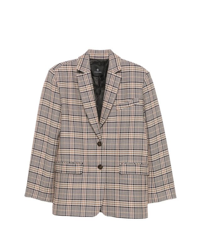 [Anine Bing] Casual Jacket FW26 A-01-12220  CHK01