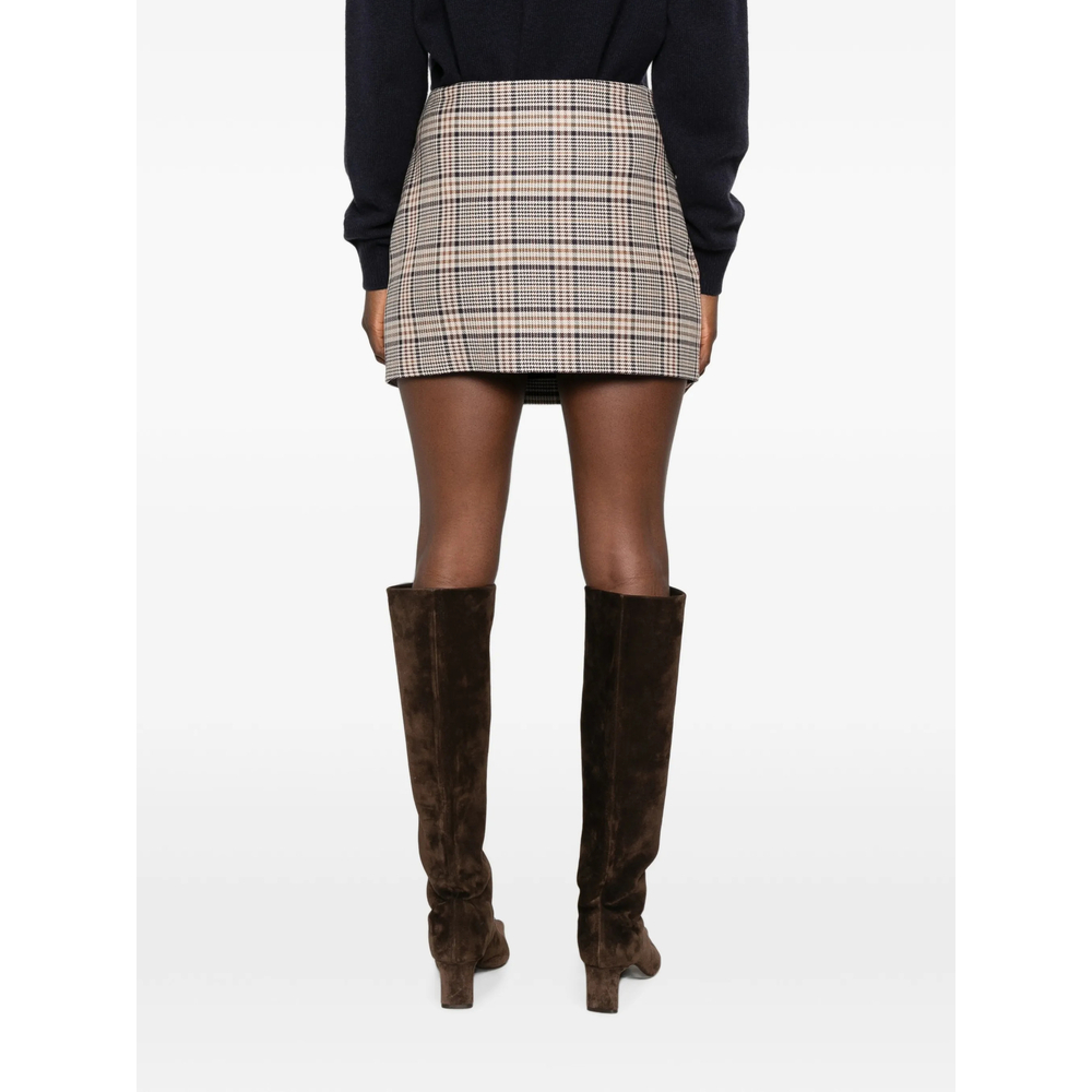 [Anine Bing] Mini skirt FW26 A-04-12299  CHK01