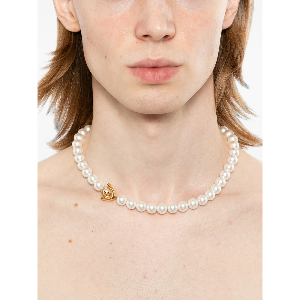[Casablanca] Necklace FW26 PF26-JW-412 01 GOLWH