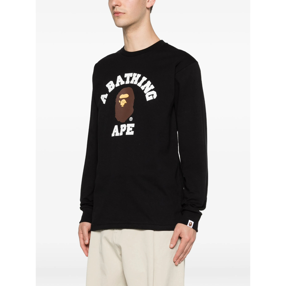[A BATHING APE] Sweatshirt SS26 001LTM301011M  BLACK