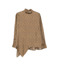 [Ferragamo] Blouse FW26 13I573 0796272 BEIGE