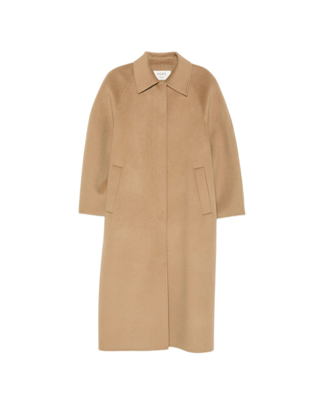 [ROHE] Coat FW26 820-10-017  CAMEL