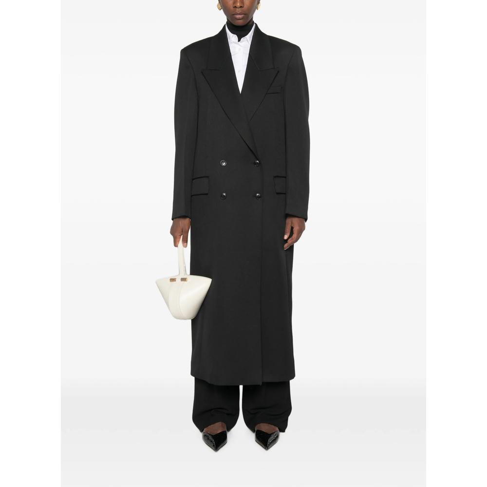 [ROHE] Coat FW26 820-10-270  BLACK