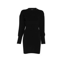 [Anine Bing] Long sleeve dress FW26 A-02-12718  BLK26