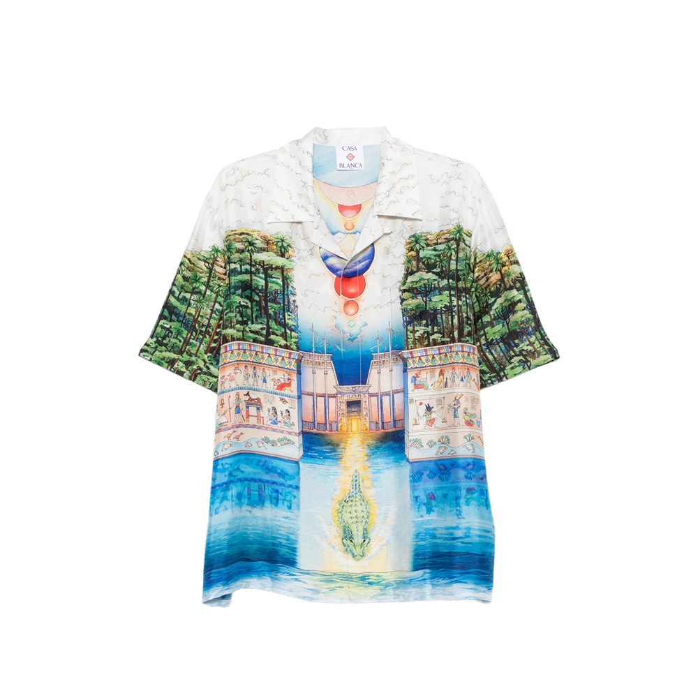 [Casablanca] Shirts Short Sleeve FW26 PF26-SH-003 04 TROMP