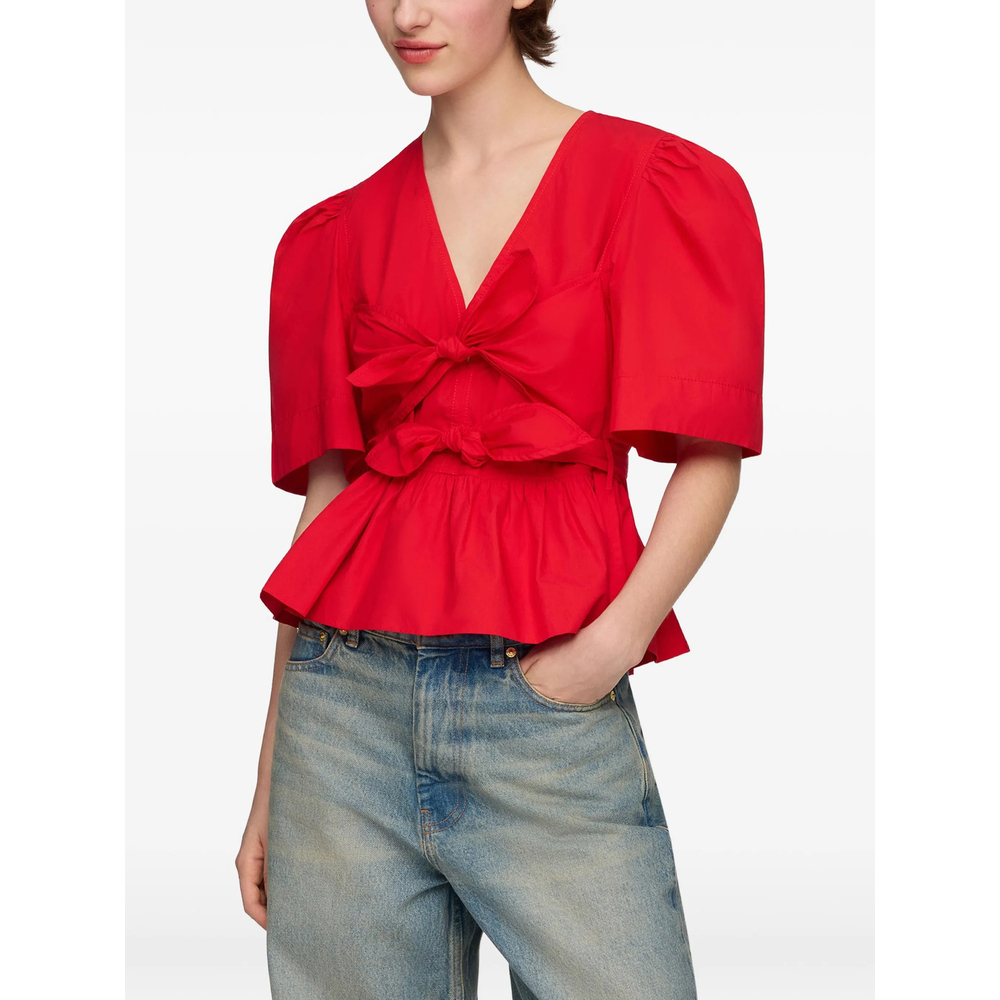 [GANNI] Blouse FW26 A1040485  474