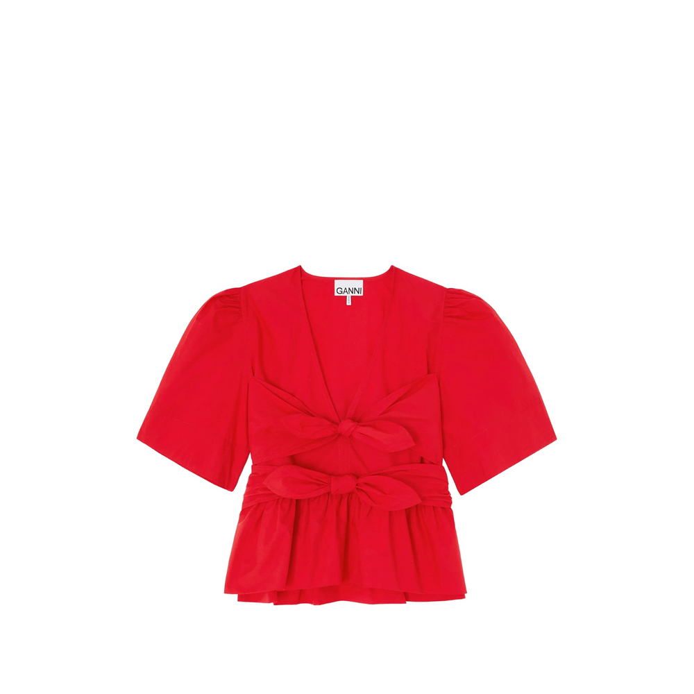 [GANNI] Blouse FW26 A1040485  474
