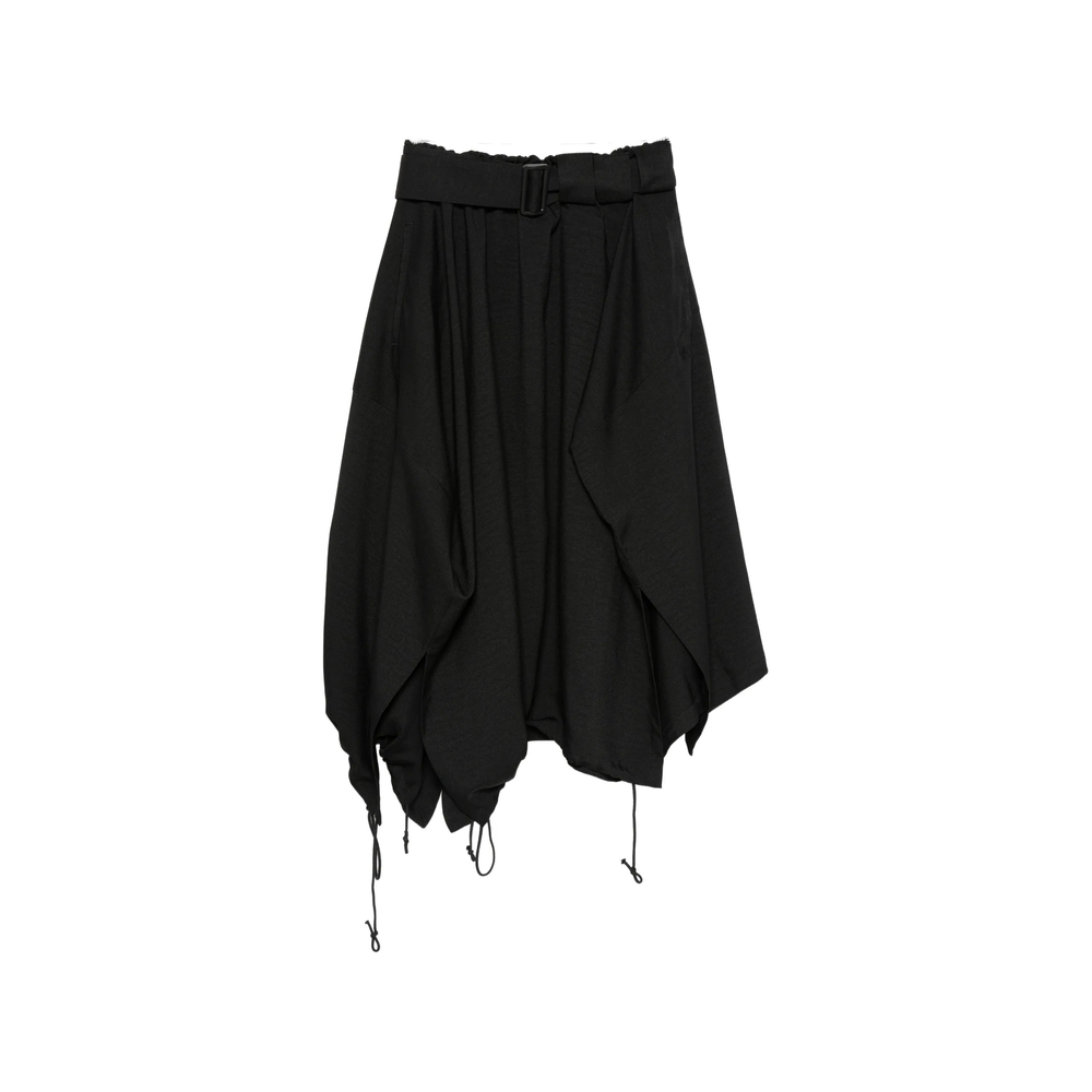 [Y-3] Midi skirt FW26 KS1336  BLACK