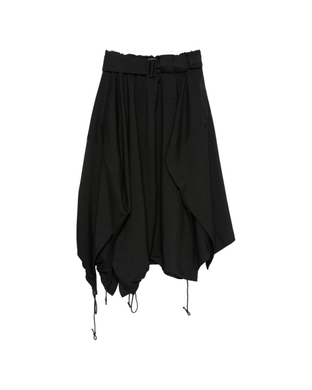 [Y-3] Midi skirt FW26 KS1336  BLACK