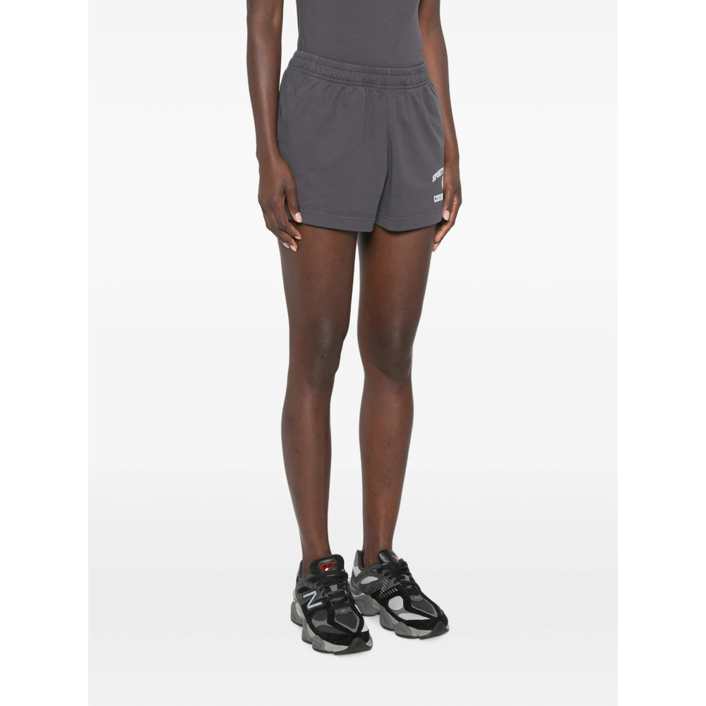 [SPORTY & RICH] Shorts FW26 SH037711218GY  CARBO