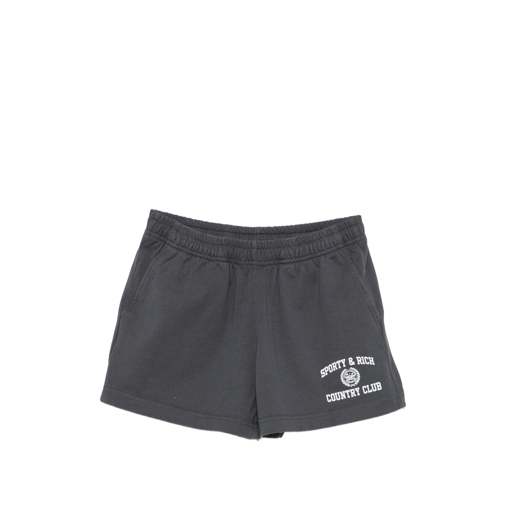 [SPORTY & RICH] Shorts FW26 SH037711218GY  CARBO