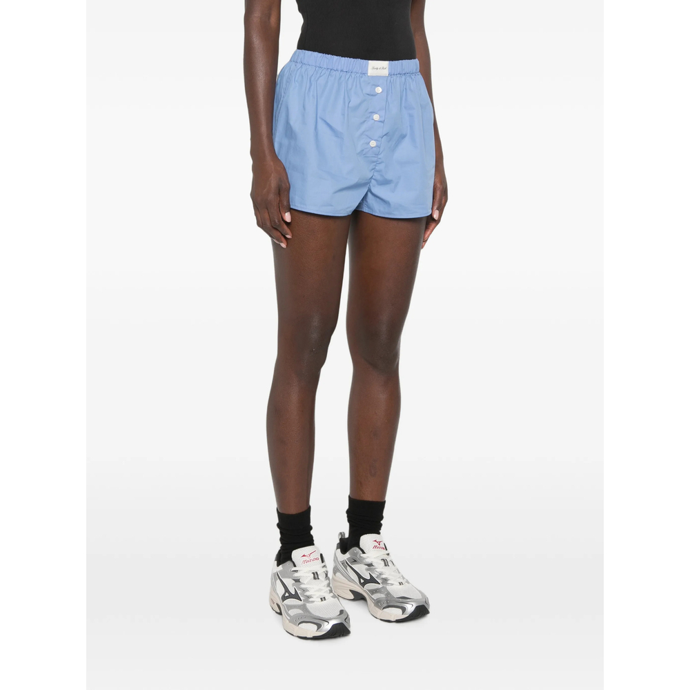 [SPORTY & RICH] Shorts FW26 SH060711326BL  SOFTE